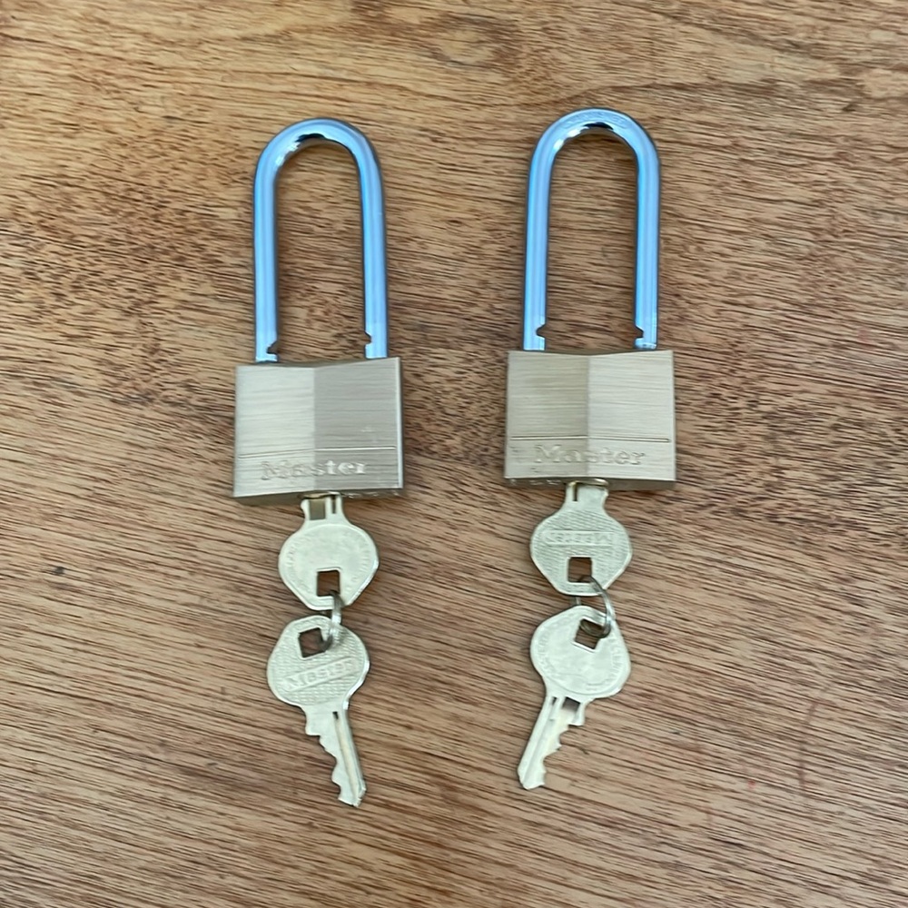 Master Locks Set of Two